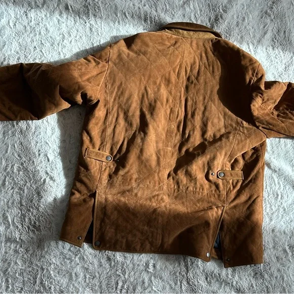 Peter Millar Goatskin suede field coat. - Picture 5 of 11